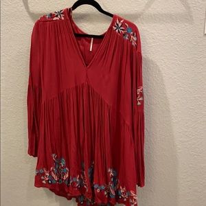Free people floral dress!